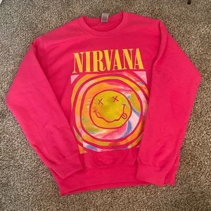 Pink Nirvana Sweatshirt